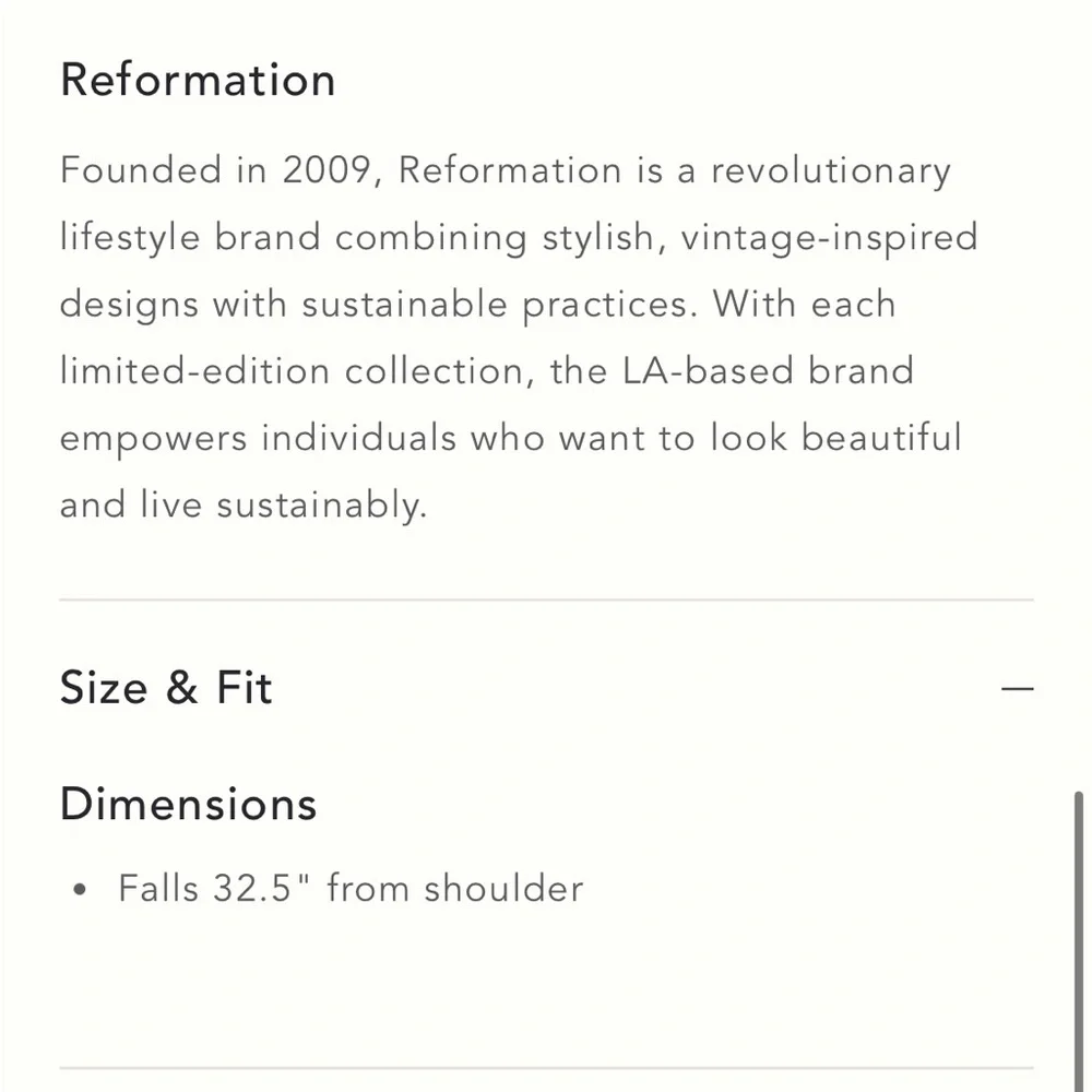 Reformation Micah knit dress - Picture 3 of 11